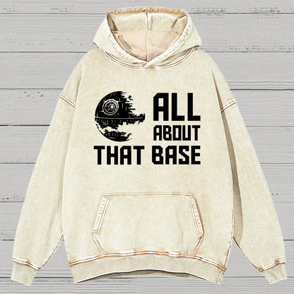 All About That Base Geeks Vintage Distressed Hoodie