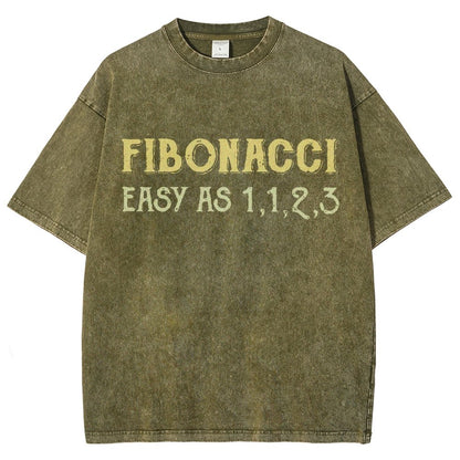 Easy As 1123 Vintage Distressed T-shirt