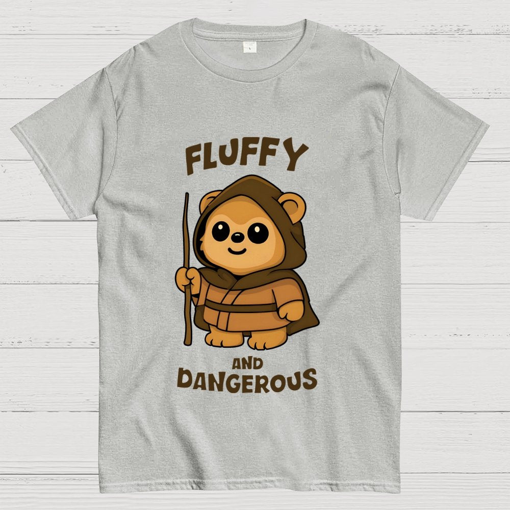Fluffy and Dangerous Geek T-Shirt
