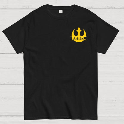 Live On Front And Back Printing Geek T-Shirt
