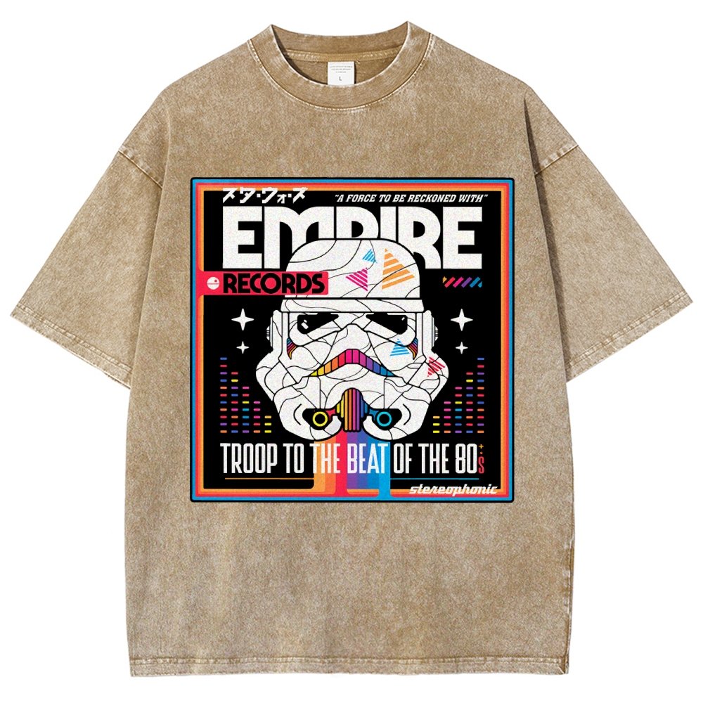 Troop to the Beats Vintage Distressed T-shirt