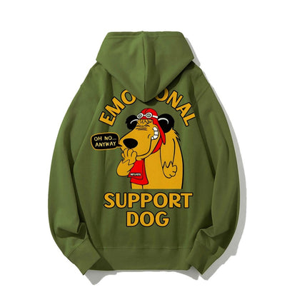 Support Or Not? Printed Back Unisex Cotton Hoodie