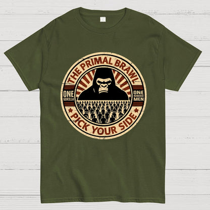 100 Men vs 1 Gorilla Geek T-Shirt