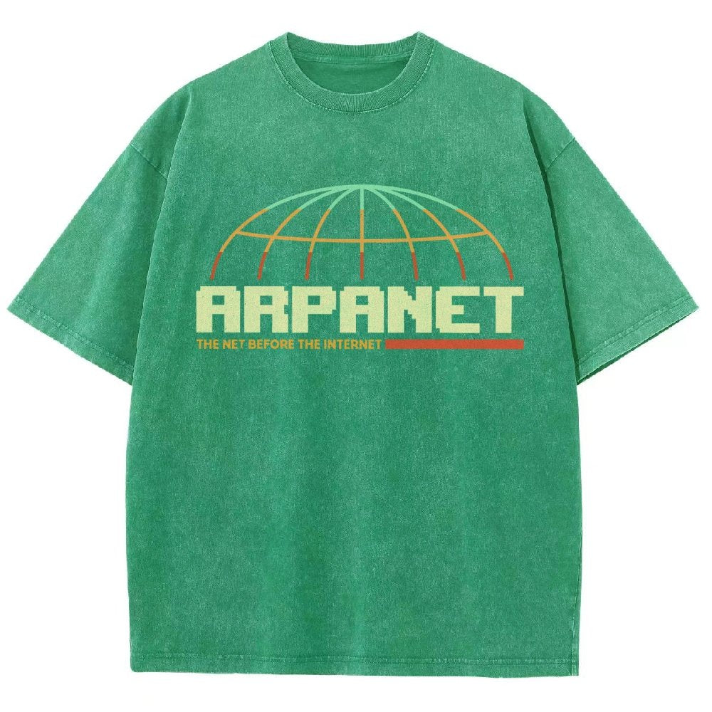 Retro Network Vintage Distressed T-shirt
