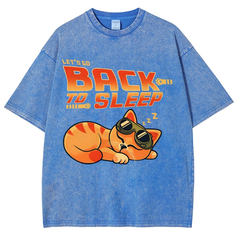 Back To Sleep Vintage Distressed T-shirt