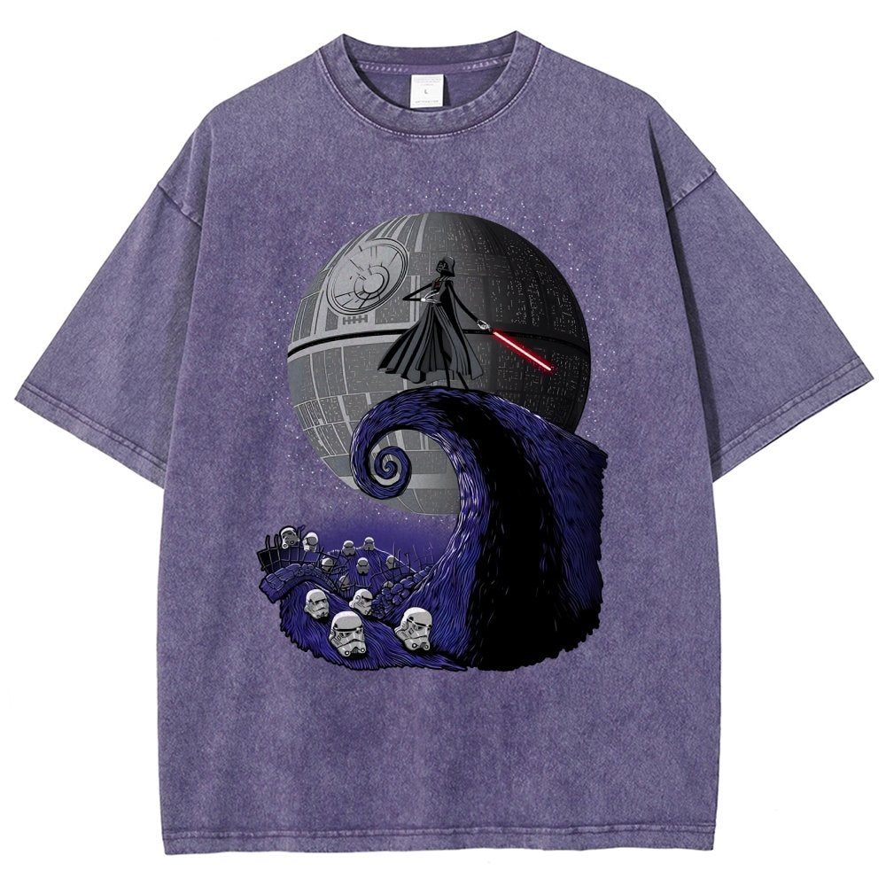 The Nightmare Before Realm Vintage Distressed T-shirt