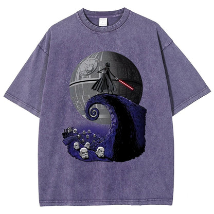 The Nightmare Before Realm Vintage Distressed T-shirt