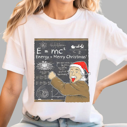 E = Merry Christmas² Geek T-Shirt