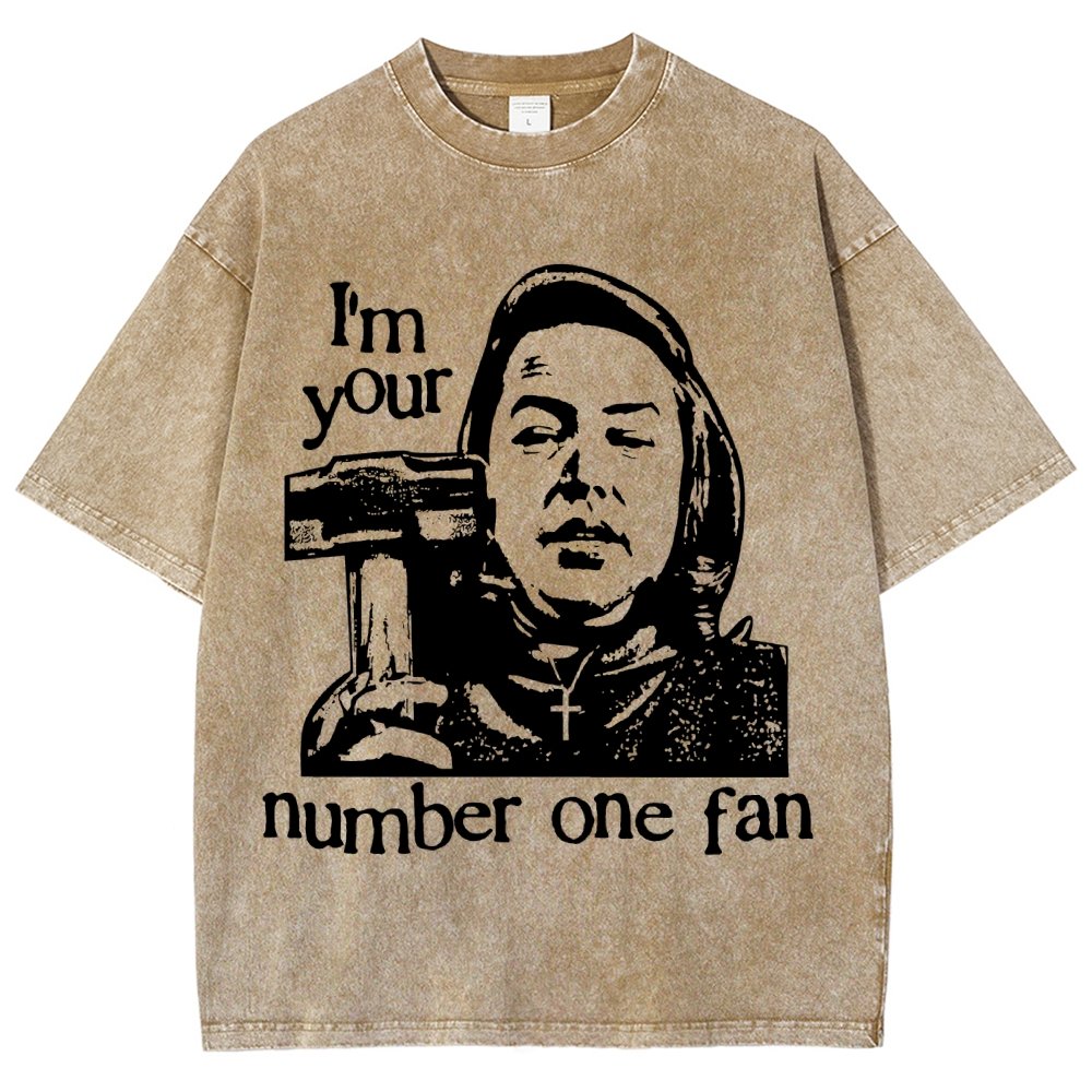 I'm Your Number One Fan Vintage Distressed T-shirt