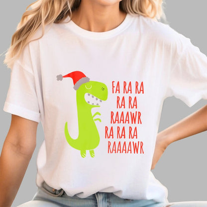 Dinosaur Fa Ra RaRawrRawr Geek T-Shirt