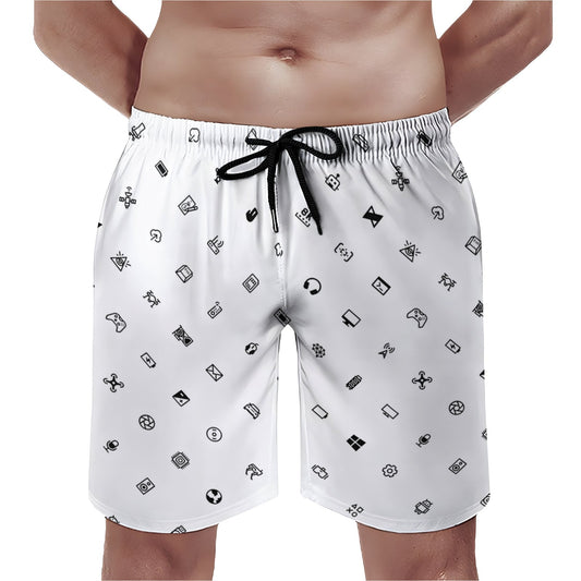 Retro Geek Icons Geek Shorts