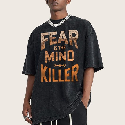 Fear Is The Mind-Killer Vintage Distressed T-shirt