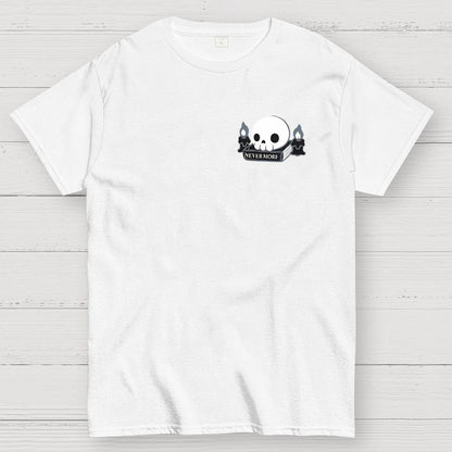 Never More Front And Back Printing Geek T-Shirt