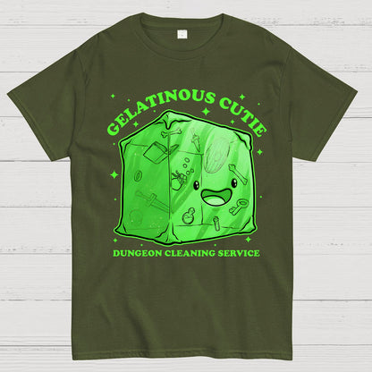 Gelatinous Cute Dungeon Geek T-Shirt