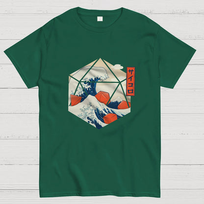 Great Wave of Dice Geeky T-Shirt