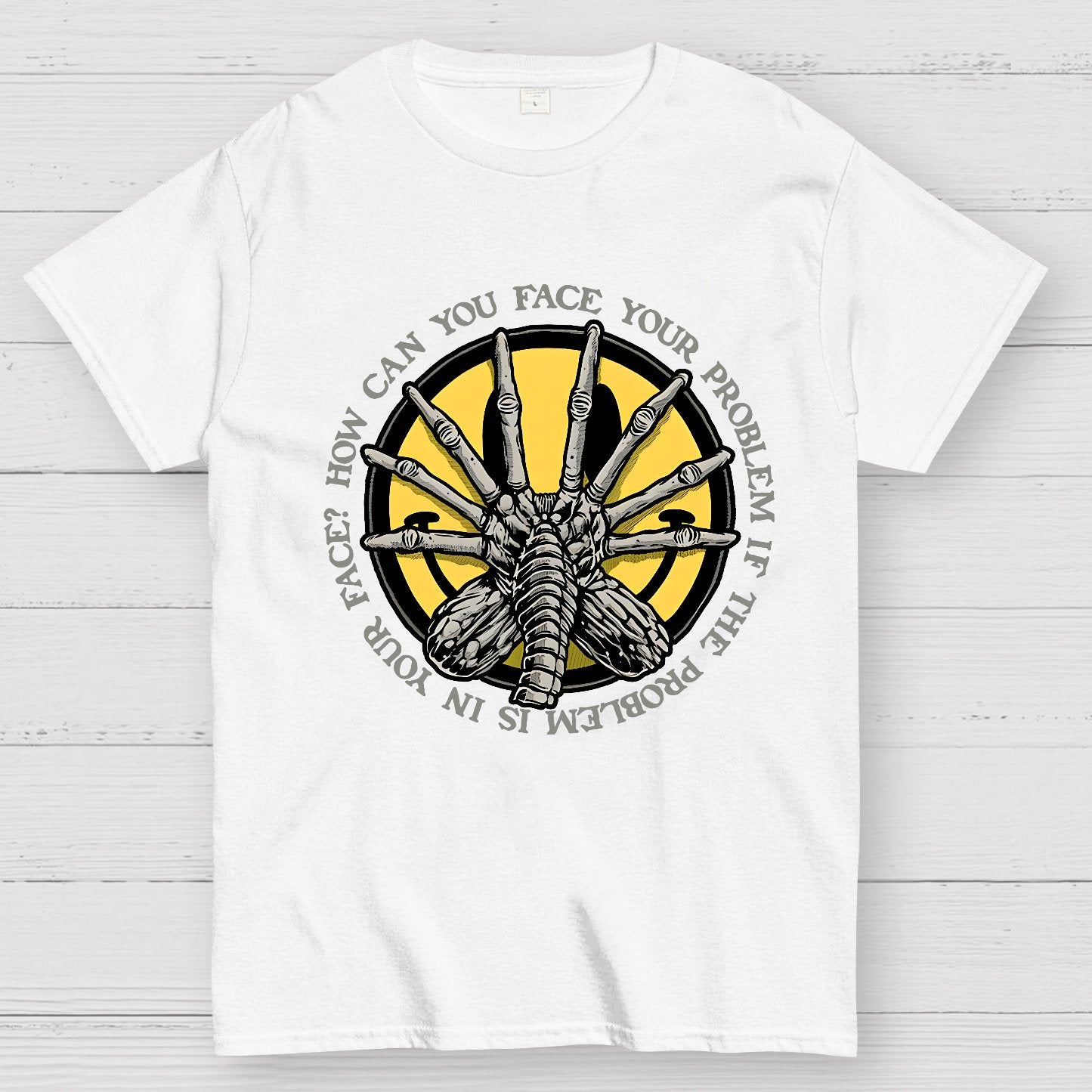 Face Problem Geek T-Shirt
