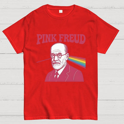 Pink Freud Geek T-Shirt