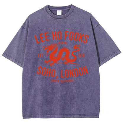 Lee Ho Fooks Vintage Resto Vintage Distressed T-shirt
