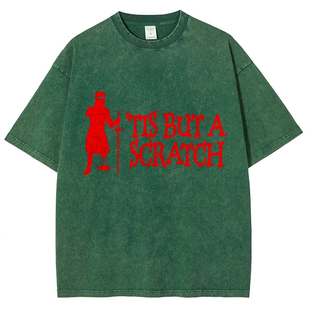 TIS BUT A SCRATCH Vintage Distressed T-shirt