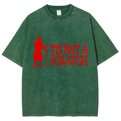 TIS BUT A SCRATCH Vintage Distressed T-shirt