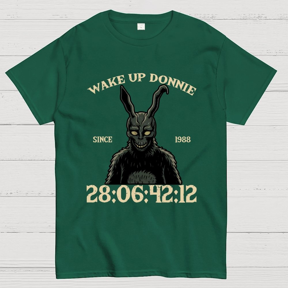 Wake up donnie Unisex Geek T-Shirt
