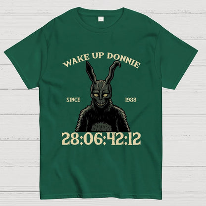 Wake up donnie Unisex Geek T-Shirt