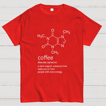 Caffeine Funny Coffee Geeky T-Shirt
