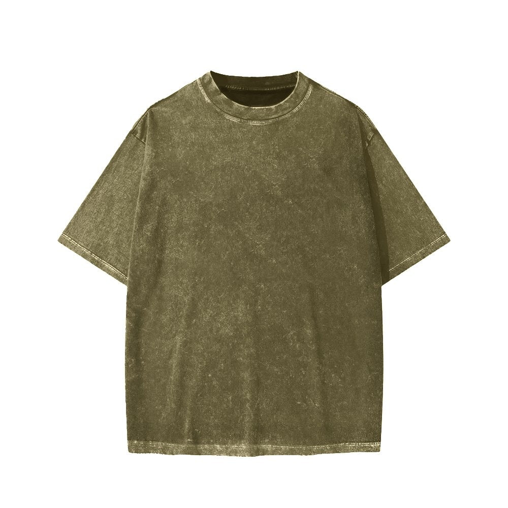 Send Lawyers Guns And Money Back Printing Washed T-shirt