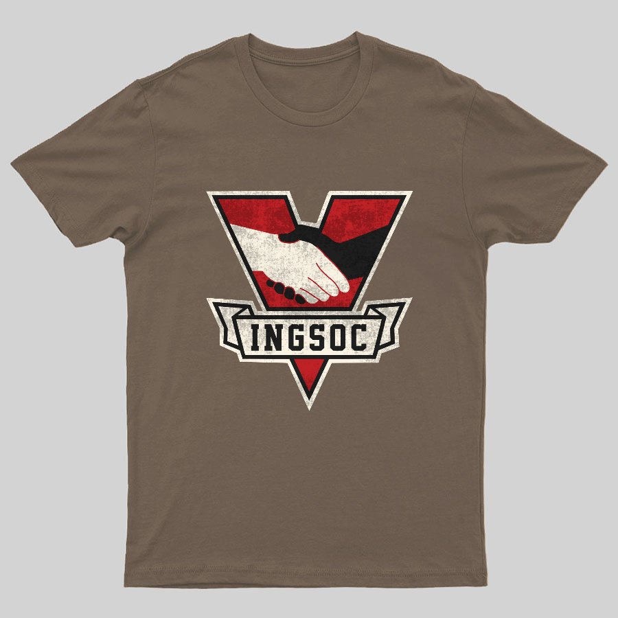 1984 George Orwell Ingsoc Geeky T-Shirt