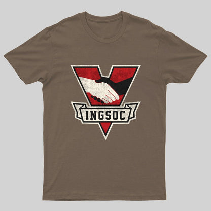 1984 George Orwell Ingsoc Geeky T-Shirt