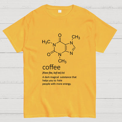 Caffeine Funny Coffee Geeky T-Shirt