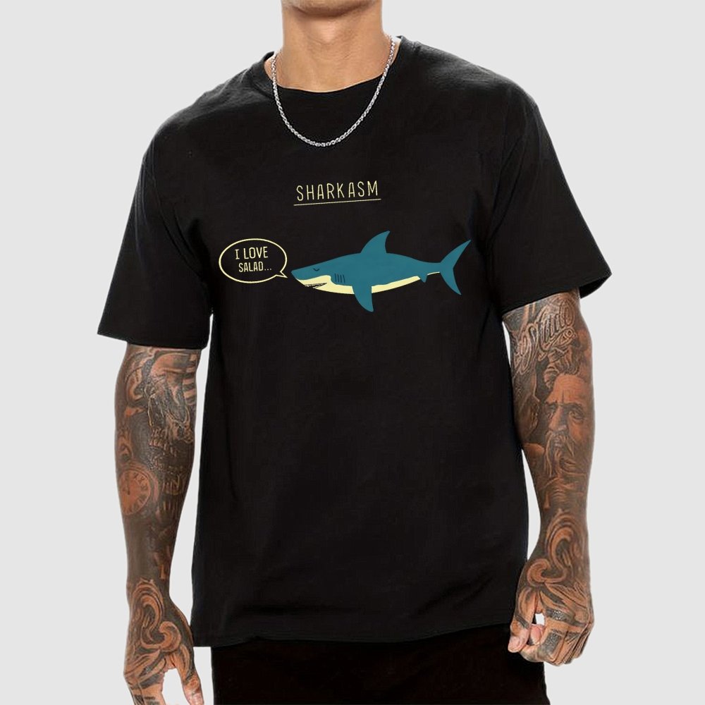 Sharkasm Geek T-Shirt