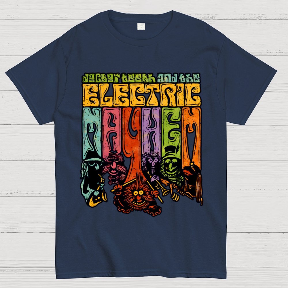 The Psychedelic Mayhem Geek T-Shirt