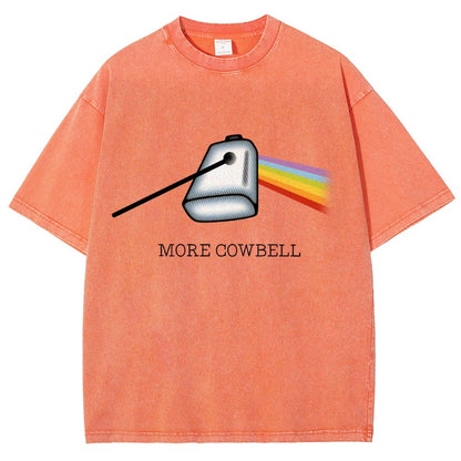 More Cowbell Vintage Distressed T-shirt