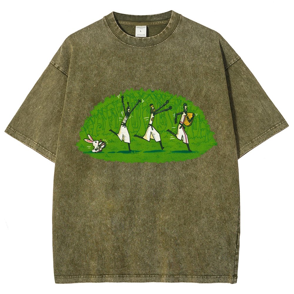 Run Away and Keep Going Vintage Distressed T-shirt