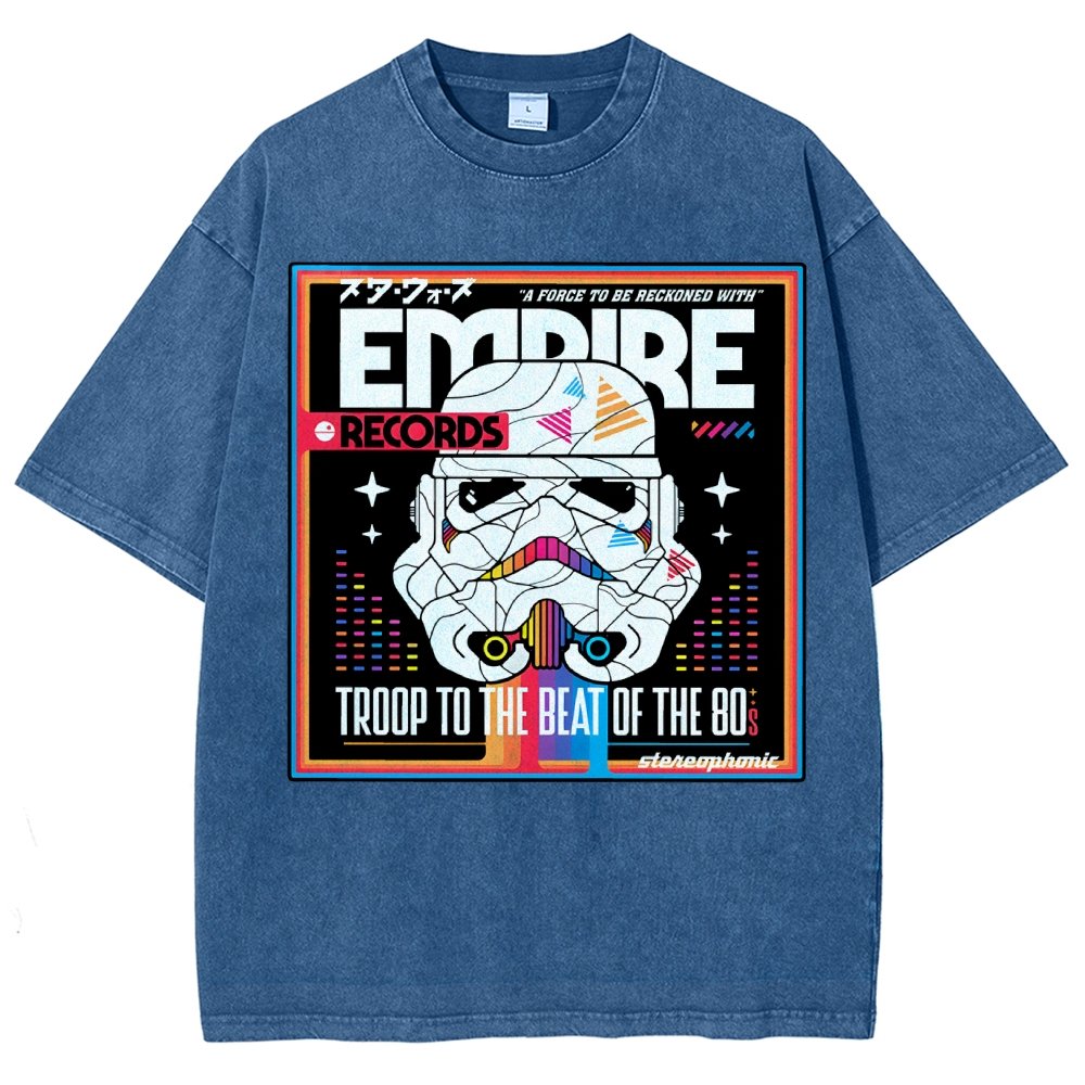 Troop to the Beats Vintage Distressed T-shirt
