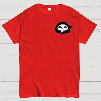 Right Behind You Halloween Front And Back Printing Geek T-Shirt