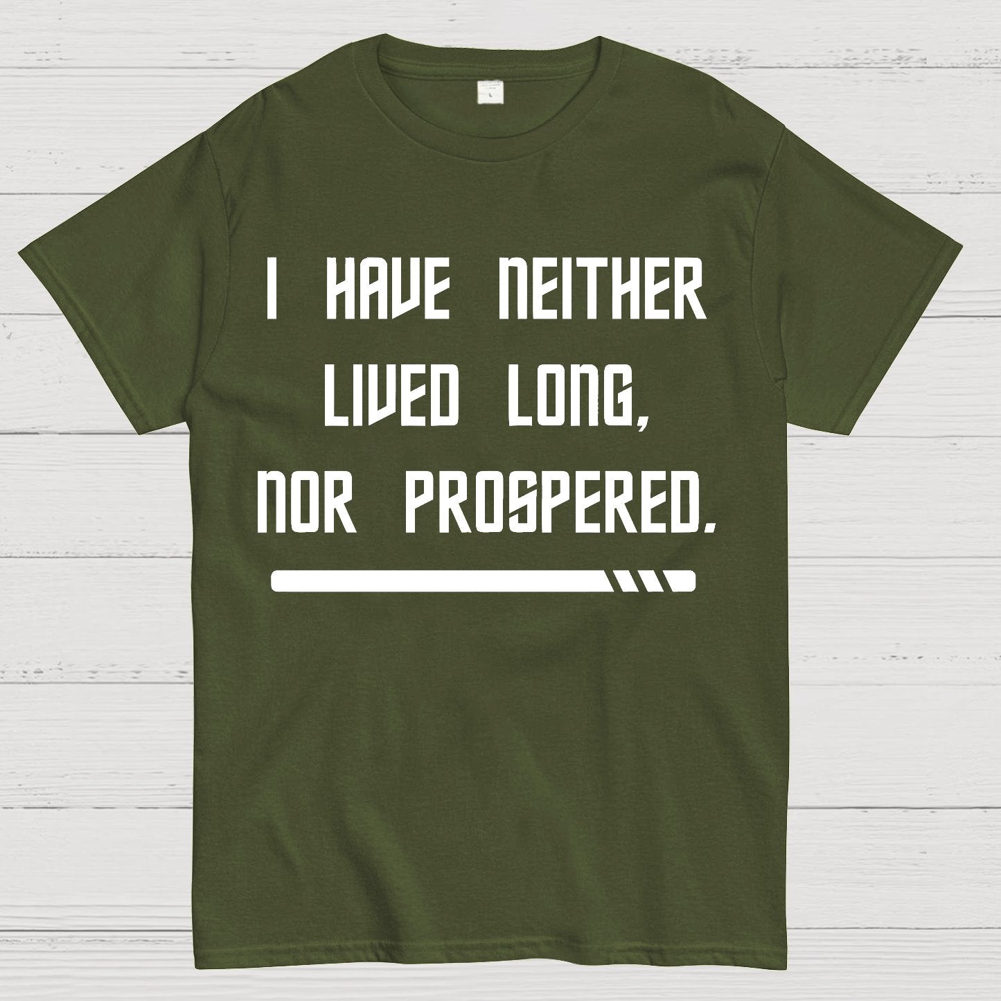 Red Shirt Prosperity Geek T-Shirt