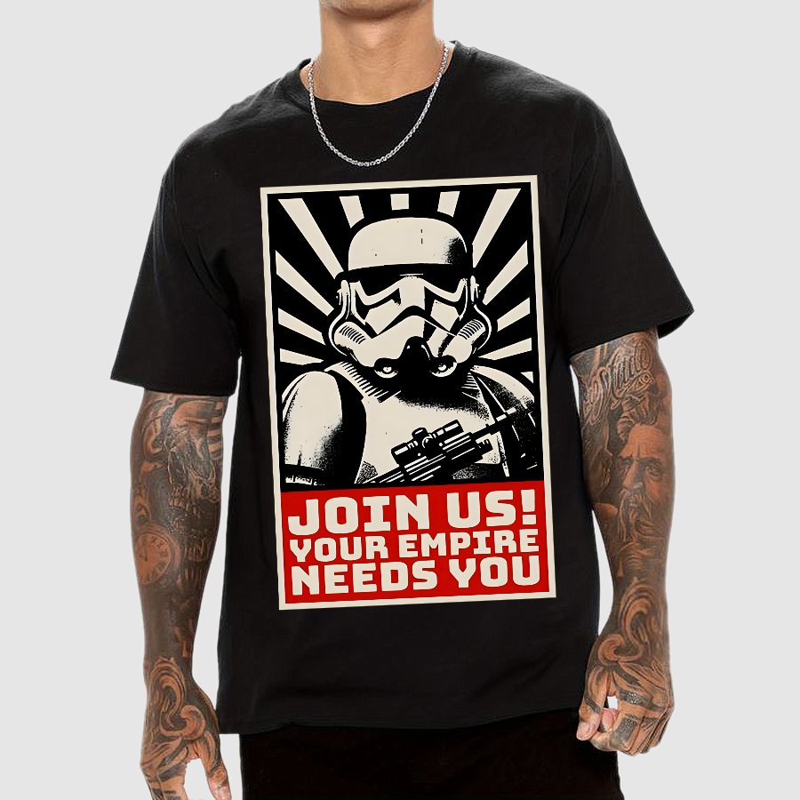 Join Us Your Realm Needs You Geek T-Shirt