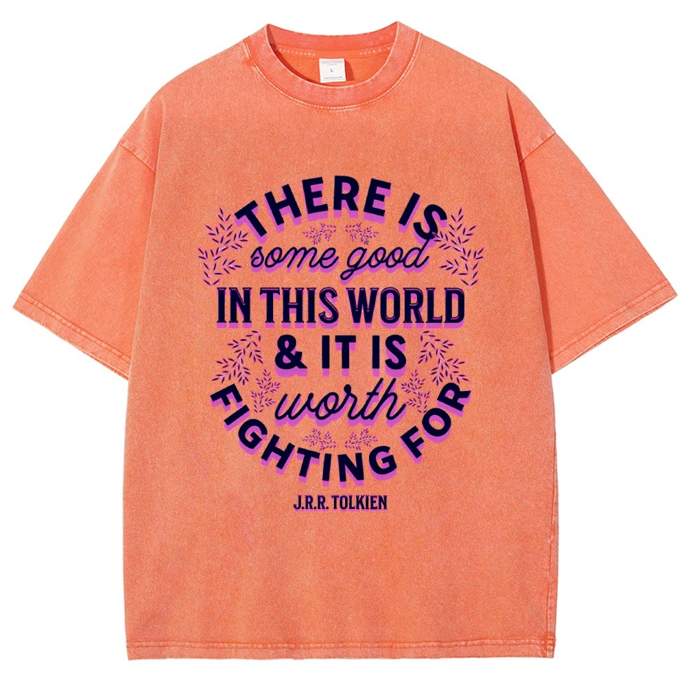 There is Some Good in This World Vintage Distressed T-shirt