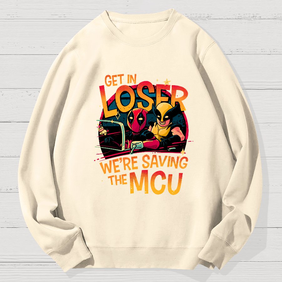 Saving The Universe Geek Cotton Sweatshirt