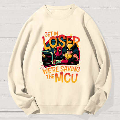 Saving The Universe Geek Cotton Sweatshirt