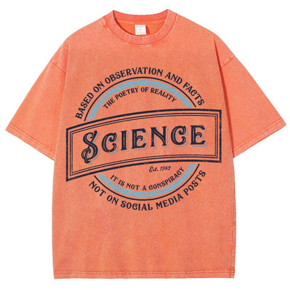 Old-Timey Science Vintage Distressed T-shirt