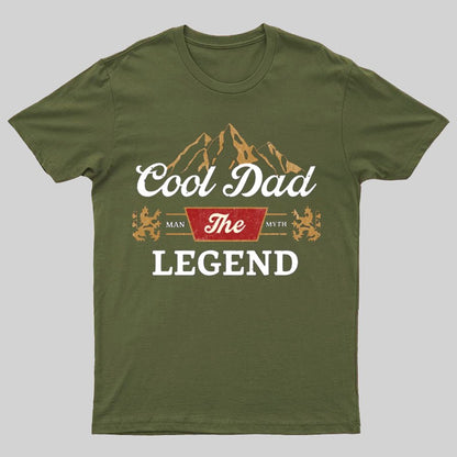 Cool Dad The Legend Geeky T-Shirt
