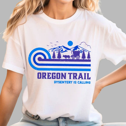 Vintage Oregon Trail Geek T-Shirt