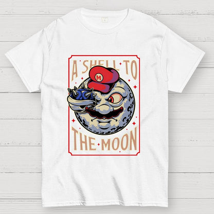 Moon Shell Movie Game Geek T-Shirt
