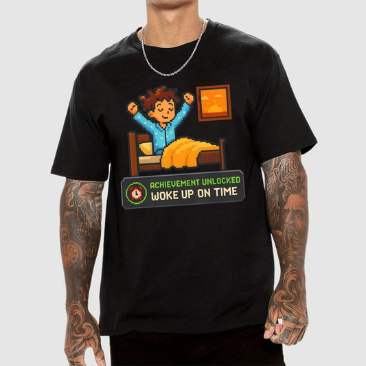 Achievement Unlocked Gamer Gifts Geek T-Shirt
