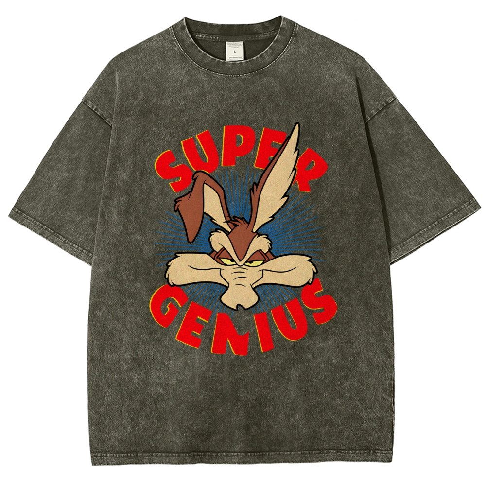 Super Genius Vintage Distressed T-shirt