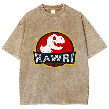 RAWR! Vintage Distressed T-shirt