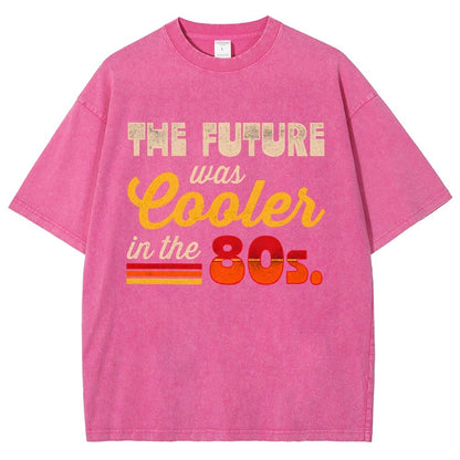 The Future Was Cooler In The Past Vintage Distressed T-shirt